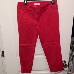 LOFT pink petite riviera pant